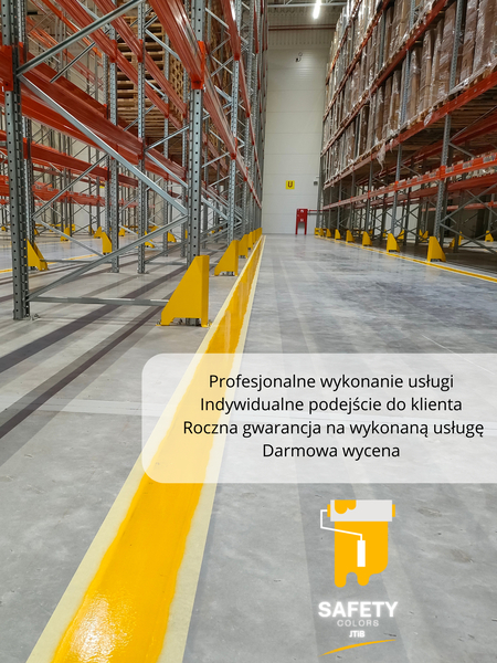 Zdjęcie na okładce dla JTiB Safety Colors - oznakowanie poziome i pionowe Katowice